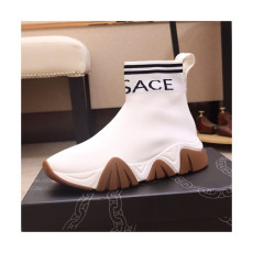 Versace  2019 Mm /Wm Knit Running Shoes - 베르사체 2019 남여공용 니트 런닝슈즈,VERS0053,Size(225 - 275).화이트