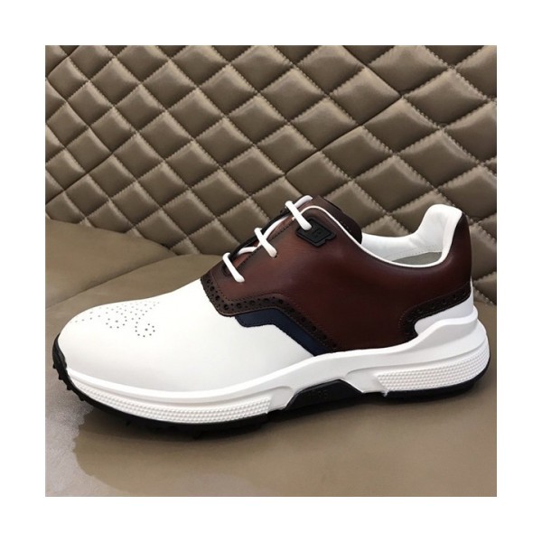 Burluti 2020 Men's Leather Running Shoes - 벌루티 2020 남성용 레더 런닝슈즈,BERTS0113, Size(240-275), 화이트
