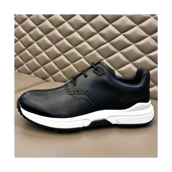 Burluti 2020 Men's Leather Running Shoes - 벌루티 2020 남성용 레더 런닝슈즈,BERTS0114, Size(240-275), 블랙