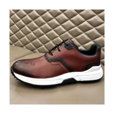 Burluti 2020 Men's Leather Running Shoes - 벌루티 2020 남성용 레더 런닝슈즈,BERTS0117, Size(240-275), 브라운