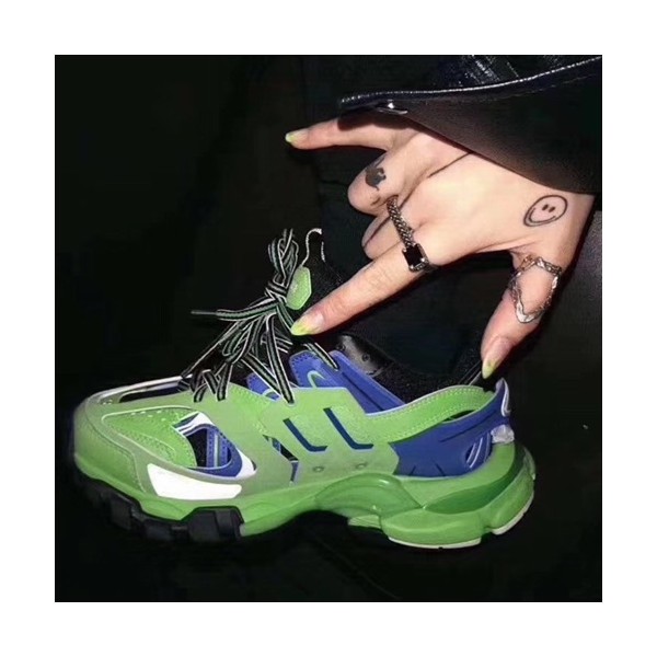 Balenciaga 2019 Mm / Wm Track Running Shoes - 발렌시아가 2019 남여공용 트랙 런닝슈즈 BALS0066,Size(230 - 275),그린