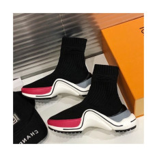 Louis vuitton 2019 Ladies Knit Running Shoes - 루이비통 2019 여성용 니트 런닝슈즈,LOUS0303,Size(225 - 245).블랙