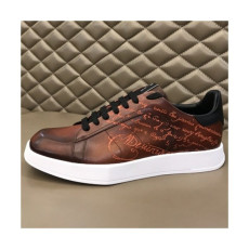 Burluti 2020 Men's Leather Running Shoes - 벌루티 2020 남성용 레더 런닝슈즈,BERTS0124, Size(240-275), 브라운
