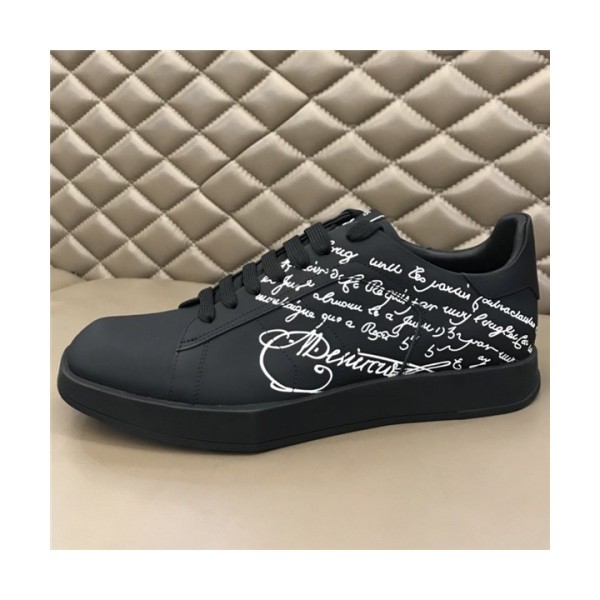 Burluti 2020 Men's Leather Running Shoes - 벌루티 2020 남성용 레더 런닝슈즈,BERTS0126, Size(240-275), 블랙