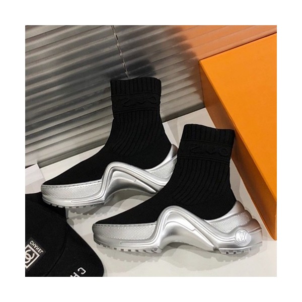 Louis vuitton 2019 Ladies Knit Running Shoes - 루이비통 2019 여성용 니트 런닝슈즈,LOUS0305,Size(225 - 245).블랙