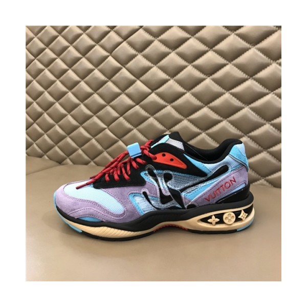 Louis Vuitton 2020 Men's Leather Running Shoes - 루이비통 2020 남성용 레더 런닝슈즈,LOUS1410, Size(240-275),퍼플