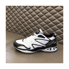Louis Vuitton 2020 Men's Leather Running Shoes - 루이비통 2020 남성용 레더 런닝슈즈,LOUS1413, Size(240-275),화이트