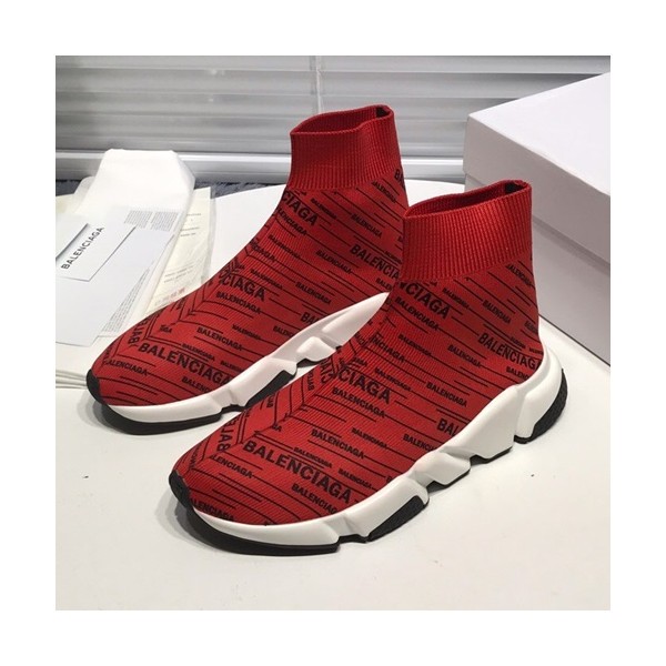 Balenciaga 2019 Mm / Wm Speed Runner - 발렌시아가 2019 남여공용 스피드러너 BALS0074,Size(220 - 275),레드