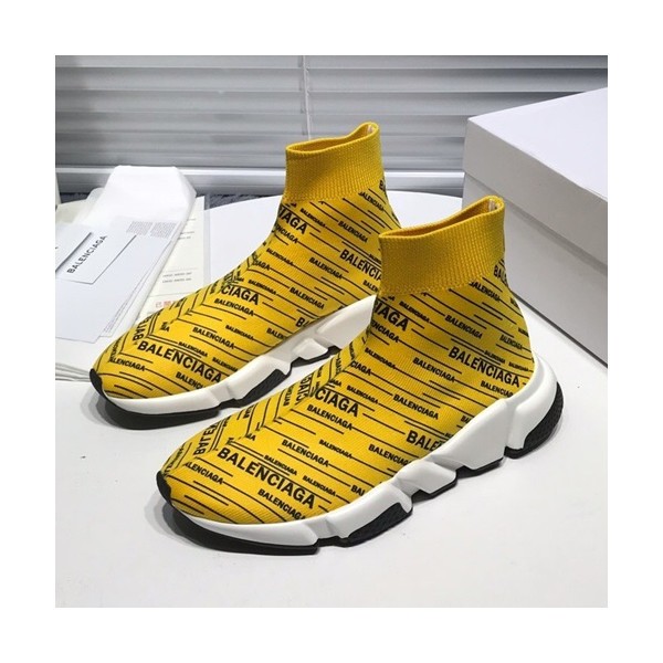 Balenciaga 2019 Mm / Wm Speed Runner - 발렌시아가 2019 남여공용 스피드러너 BALS0075,Size(220 - 275),옐로우