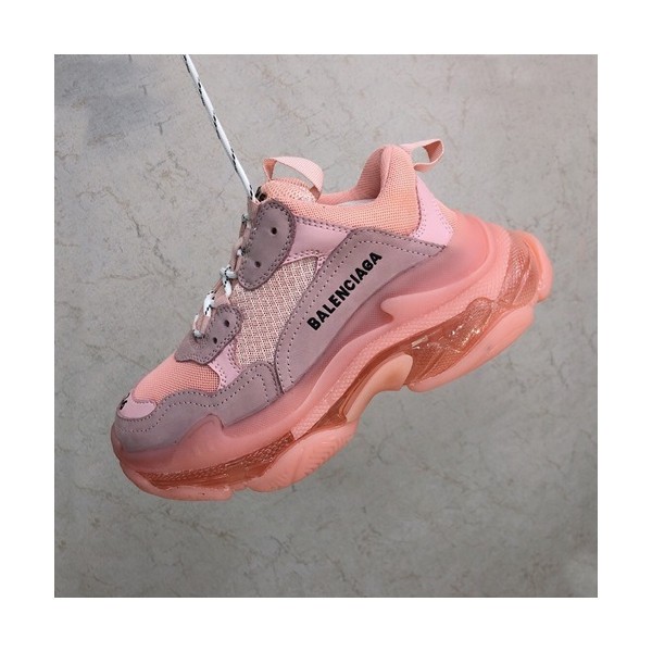 Balenciaga 2019 Ladies Triple - s Running Shoes - 발렌시아가 2019 여성용 트리플S 런닝슈즈 BALS0080,Size(225 - 255),핑크
