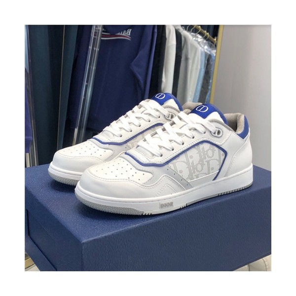 Dior 2020 Men's Leather Running Shoes - 디올 2020 남성용 레더 런닝슈즈,Size(240-270),DIOS0296,화이트