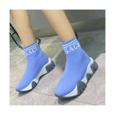 Versace  2019 Mm /Wm Knit Running Shoes - 베르사체 2019 남여공용 니트 런닝슈즈,VERS0083,Size(225 - 280).블루