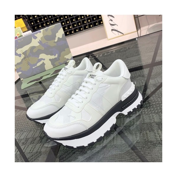 Valentino  2020 Ladies Leather Running Shoes - 발렌티노 2020  여성용 레더 런닝슈즈 VTS0184,Size(225-245),화이트
