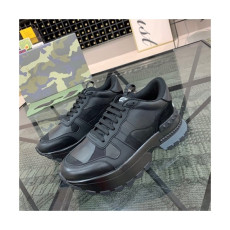 Valentino  2020 Ladies Leather Running Shoes - 발렌티노 2020  여성용 레더 런닝슈즈 VTS0185,Size(225-245),블랙