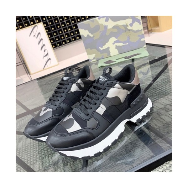 Valentino  2020 Ladies Leather Running Shoes - 발렌티노 2020  여성용 레더 런닝슈즈 VTS0186,Size(225-245),블랙