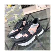 Valentino  2020 Ladies Leather Running Shoes - 발렌티노 2020  여성용 레더 런닝슈즈 VTS0187,Size(225-245),블랙