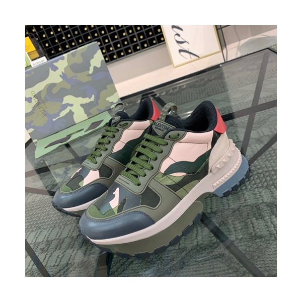 Valentino  2020 Ladies Leather Running Shoes - 발렌티노 2020  여성용 레더 런닝슈즈 VTS0189,Size(225-245),카키