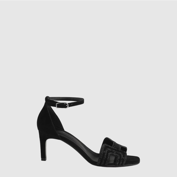 에르메스 여성 조이 70 라인스톤 샌들 - Hermes Womens Joy 70 Rhinestone Sandals - hes14186x