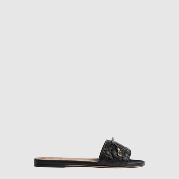 디올 여성 까나쥬 슬라이드 - Dior Womens Cannage Slides - hes14199x
