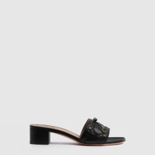 디올 여성 까나쥬 힐 슬라이드 - Dior Womens Cannage Heel Slides - hes14200x