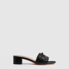 디올 여성 까나쥬 힐 슬라이드 - Dior Womens Cannage Heel Slides - hes14200x