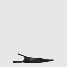 입생로랑 여성 앤 마리 슬링백 플랫 - Saint Laurent Womens Anne Marie Slingback Flats - yss14206x