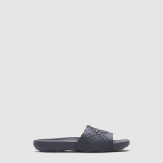 버버리 남성 엠보싱 체크 다이브 슬라이드 - Burberry Mens Embossed Check Dive Slides - bus7189x