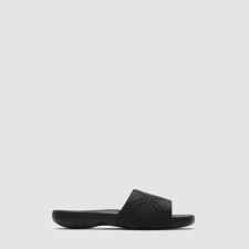 버버리 남성 엠보싱 체크 다이브 슬라이드 - Burberry Mens Embossed Check Dive Slides - bus7260x