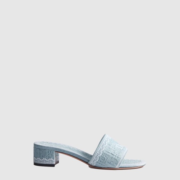 디올 여성 덴텔 힐 슬라이드 - Dior Womens Dentelle Hill Slide - dis14251x
