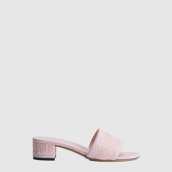 디올 여성 덴텔 힐 슬라이드 - Dior Womens Dentelle Hill Slide - dis14252x