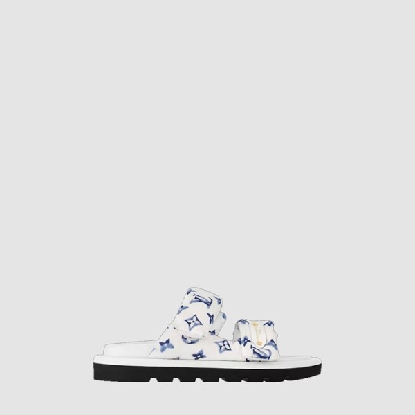 루이비통 남성 풀 필로우 플랫 컴포트 뮬 - Louis vuitton Mens Full Pillow Flat Comfort Mule - lvs7361x