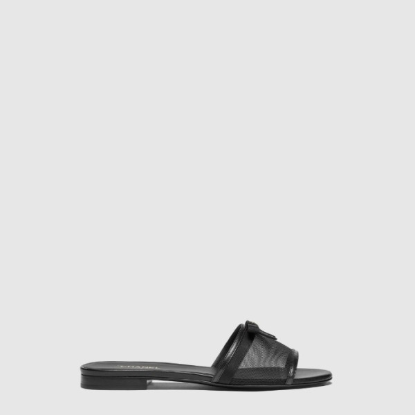 샤넬 여성 뮬 메쉬 - Chanel Womens Mesh Mules - chs14274x