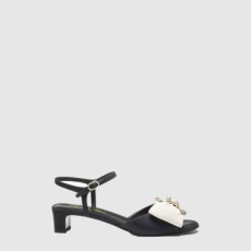 샤넬 여성 그로그랭 스트랩 샌들 - Chanel Womens Grosgrain Strap Sandals - chs14279x