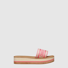디올 여성 디오리비에라 디 웨이 플랫폼 뮬 - Dior Womens Dentelle Hill Slide - dis14364x