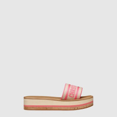 디올 여성 디오리비에라 디 웨이 플랫폼 뮬 - Dior Womens Dentelle Hill Slide - dis14364x