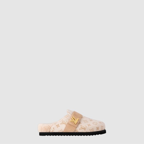 루이비통 남성 코지 플랫 컴포트 클로그 - Louis vuitton Mens Cozy Flat Comfort Clog - lvs7575x