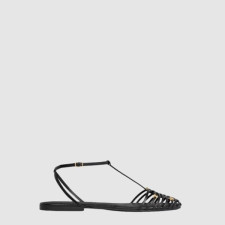 셀린느 여성 케이지 플랫 샌들 - Celine Womens Cage Flat Sandal - ces14471x