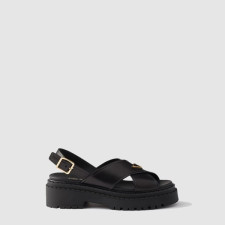 프라다 여성 트라이앵글 스트랩 플랫폼 샌들 - Prada Womens Triangle Strap Platform Sandal - prs14473x