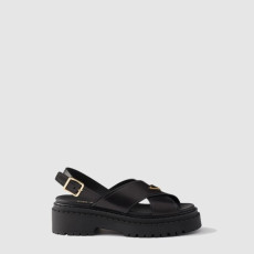 프라다 여성 트라이앵글 스트랩 플랫폼 샌들 - Prada Womens Triangle Strap Platform Sandal - prs14473x
