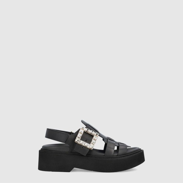 로저비비에 여성 비브 레인저스 샌들 - Roger Vivier Womens Viv Rangers Sandals - ros14504x