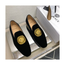 Versace 2020 Men's Leather Oxford Shoes - 베르사체 2020 남성용 레더 옥스퍼드 슈즈,Size(240-275),VERS0511,블랙