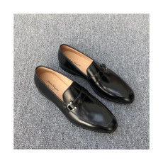 Salvatore Ferragamo 2020 Men's Leather Oxford Shoes - 페라가모 2020 남성용 레더 옥스퍼드 슈즈,Size(240-275),FGMS0467,블랙