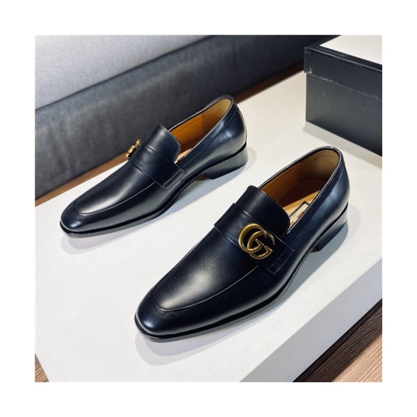 Gucci 2020 Men's Leather Oxford Shoes - 구찌 2020 남성용 레더 옥스퍼드 슈즈,Size(240-275),GUCS1272,블랙