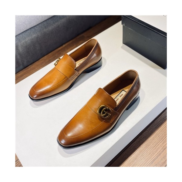 Gucci 2020 Men's Leather Oxford Shoes - 구찌 2020 남성용 레더 옥스퍼드 슈즈,Size(240-275),GUCS1273,카멜