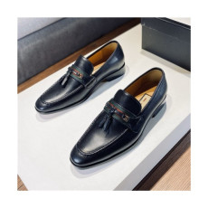 Gucci 2020 Men's Leather Oxford Shoes - 구찌 2020 남성용 레더 옥스퍼드 슈즈,Size(240-275),GUCS1275,블랙