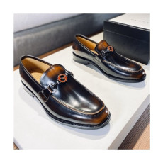 Gucci 2020 Men's Leather Oxford Shoes - 구찌 2020 남성용 레더 옥스퍼드 슈즈,Size(240-275),GUCS1280,브라운