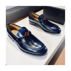 Gucci 2020 Men's Leather Oxford Shoes - 구찌 2020 남성용 레더 옥스퍼드 슈즈,Size(240-275),GUCS1282,네이비