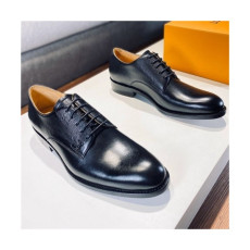 Louis Vuitton 2020 Men's Leather Oxford Shoes - 루이비통 2020 남성용 레더 옥스퍼드 슈즈,Size(240-275),LOUS1499,블랙