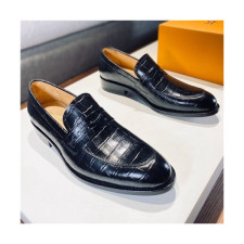 Louis Vuitton 2020 Men's Leather Oxford Shoes - 루이비통 2020 남성용 레더 옥스퍼드 슈즈,Size(240-275),LOUS1504,블랙