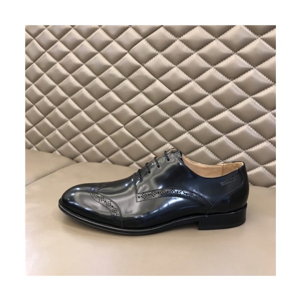 Bally 2020 Men's Leather Oxford shoes - 발리 2020 남성용 레더 옥스퍼드 슈즈,Size(240-270),BALS0129,블랙